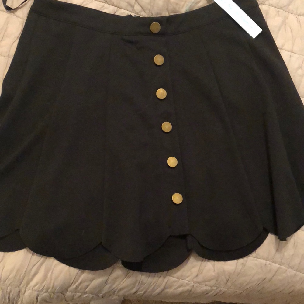Black skirt